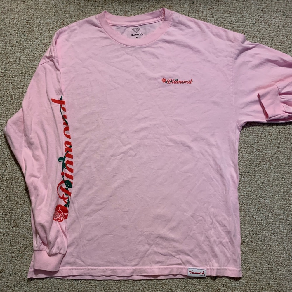 Diamond Supply Long Sleeve T-Shirt Mens XL